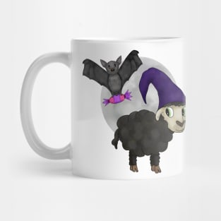 Halloween black sheep Mug